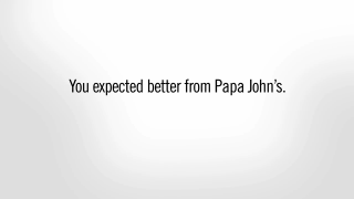 Papa John's (The Pizza) Is Very, Very Sorry About What Papa John (The Guy) Did